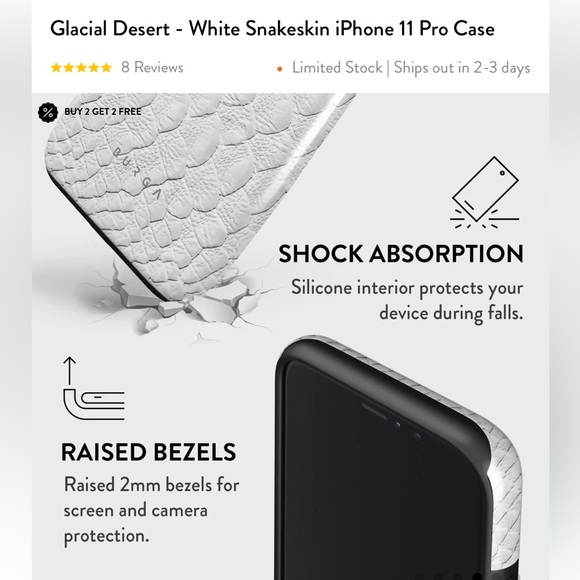 iPhone 11 Pro Burga Phone Cases - Picture 4 of 7